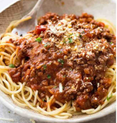 Healthy Spaghetti Bolognese