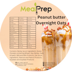 Main Meals: Peanut Butter Overnight Oats