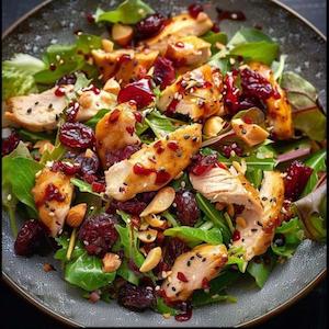 Main Meals: Asian Chicken Cranberry Salad