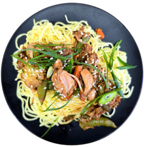 Main Meals: Stir-Fried Jackfruit Noodles