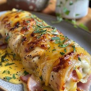 Stuffed chicken roll