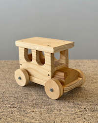 Wooden Toy - Push Along Vintage Car