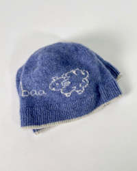 Baa Beanie - Blue