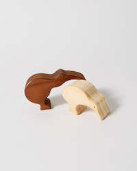 Souvenir: Kiwi & Baby Wood Puzzle