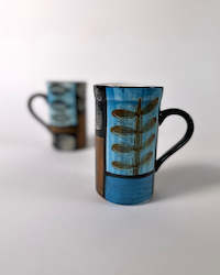 Hand-painted Ceramic Mugs - New Zealand Design