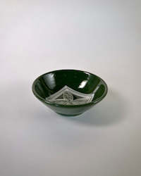 Ceramic Hand-painted Bowls - Extra Small Green Tapa