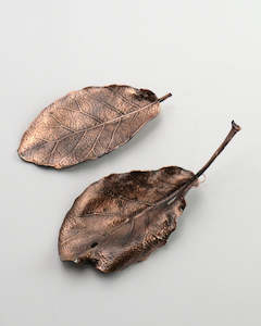 Copper Puka Leaves - Large