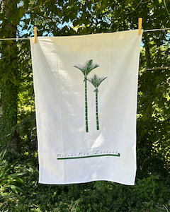 Tea Towel - Cotton - NZ Nikau