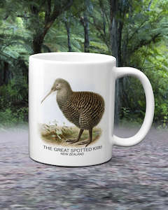 Souvenir: Mug - Spotted Kiwi