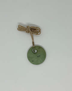 Greenstone - Pounamu - Koru - Circle of Life - Medium