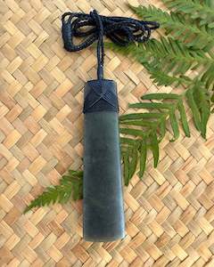 Large Greenstone- Pounamu Toki Pendant