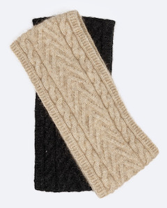 Souvenir: Possum Merino - Cable Headband