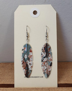 Souvenir: Origami Feather Earrings - Sakura