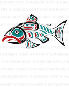 Marlon Hart- Pacific Crossing - Salmon