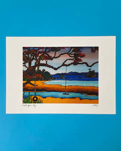 Art Print by Jo May - Whangaumu Bay