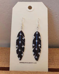 Origami Feather Earrings - Nordica