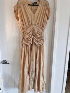 100% SILK vintage dress