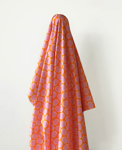 All Summer Long 100% Cotton Pink & Orange Spot Print 148 cm wide $29 pm