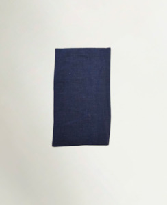 Deadstock: 100% Linen Special Vintage Navy 165 gsm $27.50 pm