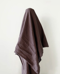 Deadstock: 100% Linen Special Vintage Mocha 165 gsm $27.50 pm