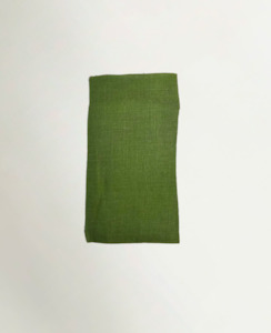 Deadstock: 100% Linen Special Vintage Dark Fern 165 gsm $27.50 pm