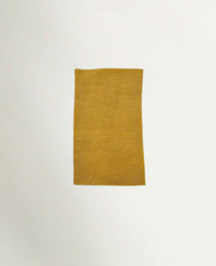 Deadstock: 100% Linen Special Vintage Light Mustard 165 gsm $27.50 pm