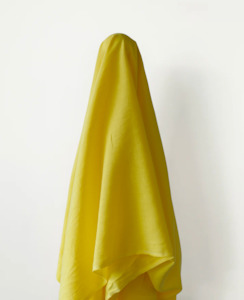 Deadstock: 100% Linen Special Vintage Canary Yellow 165 gsm $27.50 pm