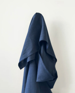 Ox: Navy Prewashed 100% Linen 290gsm $38 pm