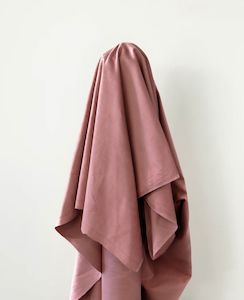 Fabrics textile: Dusky Pink 100% Cotton Corduroy 8 Wale 320 gsm $22pm