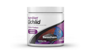 Seachem Nutridiet Cichlid Flakes with Probiotics