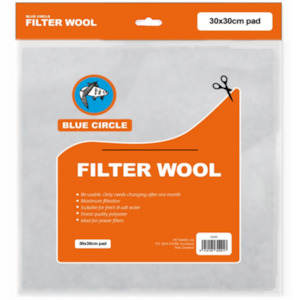 Blue Circle Filter Wool Pad