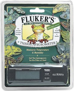 Fluker's Thermo-Hygrometer