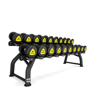 ZIVA ST2 10 Pair Horizontal Dumbbell Rack