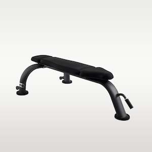 Gymnasium equipment: Ziva ST2 Flat Bench - Black