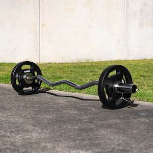 Gymnasium equipment: Ez Curl Olympic Barbell