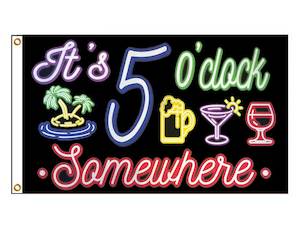 Nursery (flower, shrubs, ornamental trees): It's 5 O'clock Somewhere - Neon