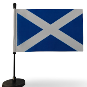 Nursery (flower, shrubs, ornamental trees): Scotland (Flag for Magnetic Car Flag Pole)