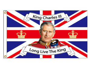 Nursery (flower, shrubs, ornamental trees): King Charles III - Coronation Flag (Long live the King)