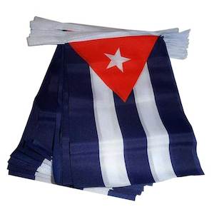 Nursery (flower, shrubs, ornamental trees): Cuba - Flag Bunting