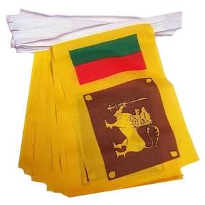 Nursery (flower, shrubs, ornamental trees): Sri Lanka - Flag Bunting