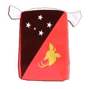 Nursery (flower, shrubs, ornamental trees): Papua New Guinea - Flag Bunting