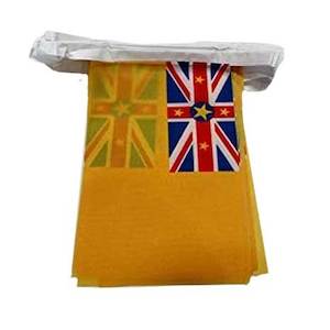 Nursery (flower, shrubs, ornamental trees): Niue - Flag Bunting