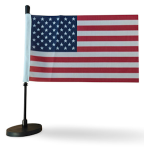 Nursery (flower, shrubs, ornamental trees): United States of America -  USA (Flag for Magnetic Car Flag Pole)