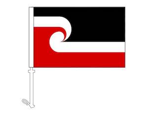 Nursery (flower, shrubs, ornamental trees): Tino Rangatiratanga - Maori - Car Flag