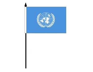 Nursery (flower, shrubs, ornamental trees): United Nations (Desk Flag)