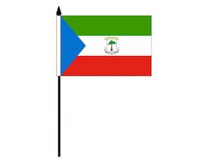 Nursery (flower, shrubs, ornamental trees): Equatorial Guinea  (Desk Flag)