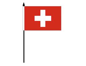 Nursery (flower, shrubs, ornamental trees): Switzerland (Desk Flag)