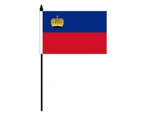 Liechtenstein (Desk Flag)