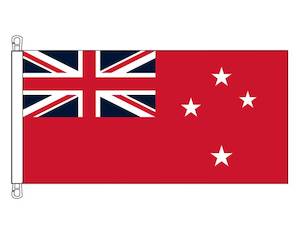 Nursery (flower, shrubs, ornamental trees): NZ Red Ensign - FULLY SEWN (0.9 x 1.8 m)