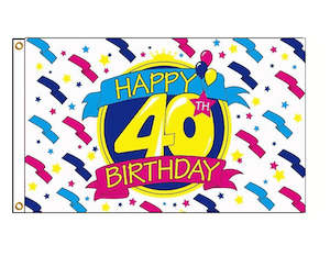 Nursery (flower, shrubs, ornamental trees): Happy 40th Birthday